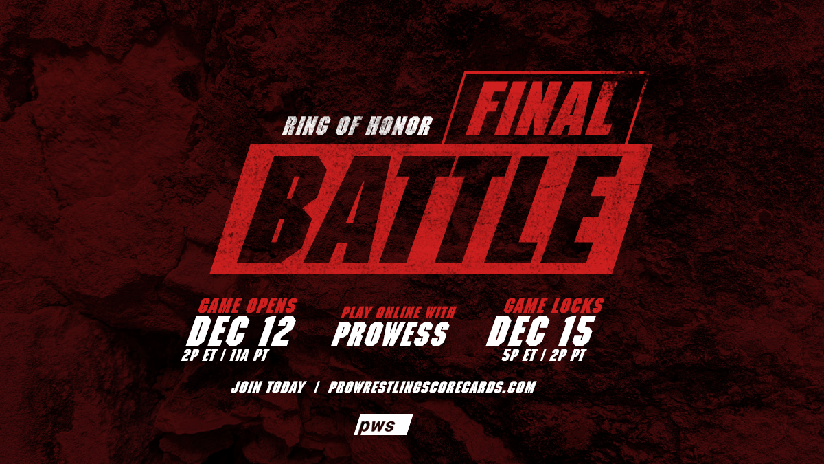 ROH Final Battle | Pro Wrestling Scorecards